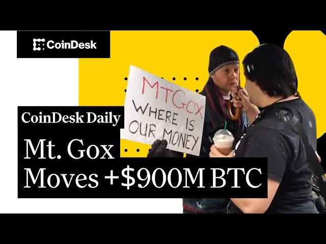 Mt. Gox Moves Over $900M BTC