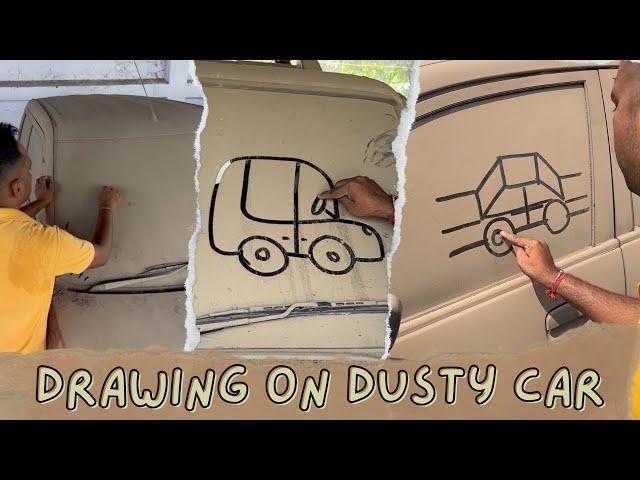 Easy drawing tutorials on dusty car #drawing #art #easydrawings