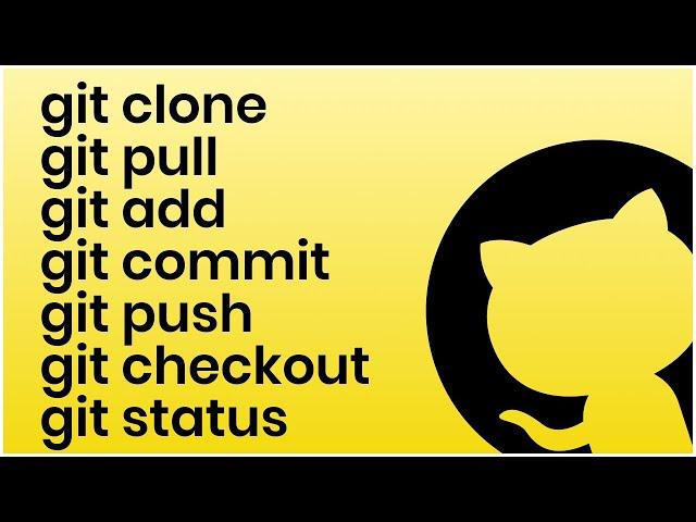 Git Commands Tutorial | Git Clone, Add, Commit, Push, Pull, Checkout, Branch, Status