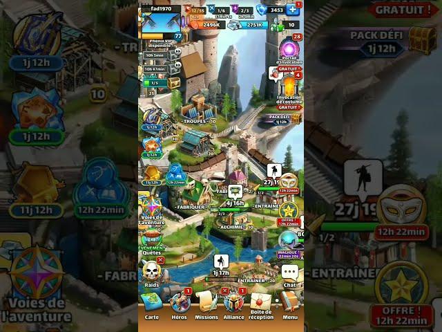 empires and puzzles | X3 training hero |