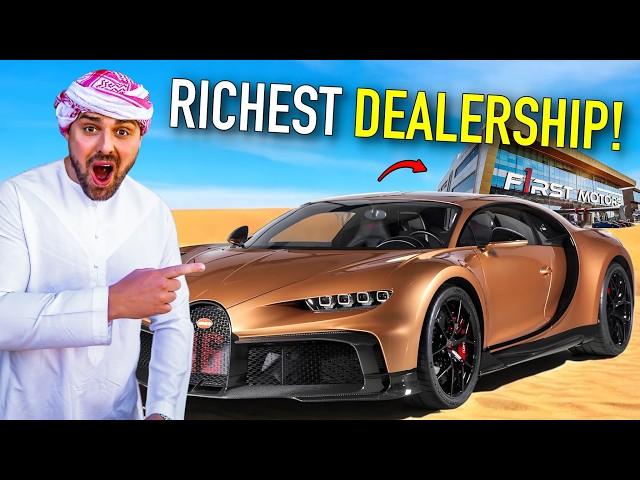 VISITING THE RICHEST CAR DEALERSHIP IN DUBAI! F1RST MOTORS 