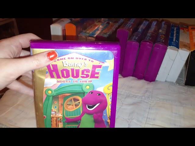 My Barney vhs collection