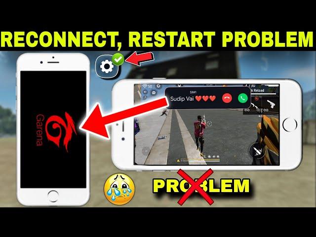 free fire restart problem 2025//free fire auto back problem Solve//Free fire minimize problem solve