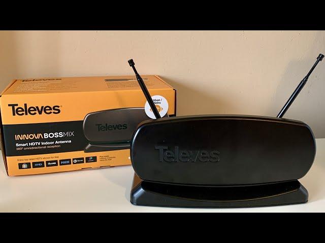 Televes Innova BOSS MIX Indoor VHF UHF TV Antenna Review - OTA Television