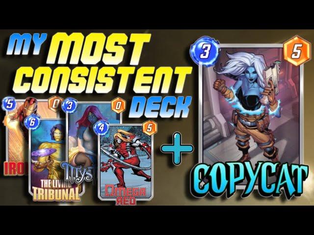 This is my MOST CONSISTENT DECK! | Using COPYCAT in my Living Tribunal Deck! | Marvel Snap Gameplay