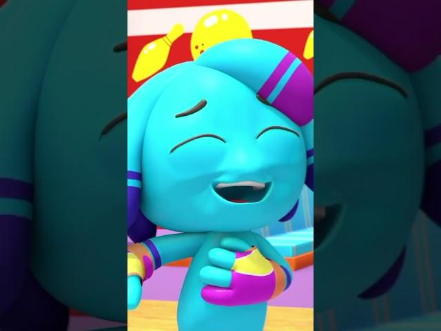 Bowling Competation Funny Animated Cartoon By Loco Nuts #shorts #funnyclips #kidsvideo #showtime