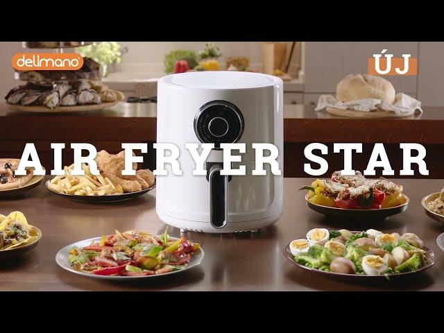 Delimano Air Fryer Star olaj nélküli fritőz