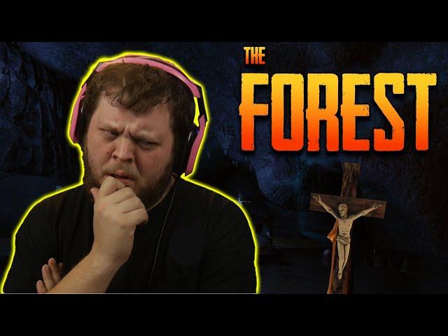 The Squad and I Dive into a Cave... || Let's Play - The Forest (Episode 2)