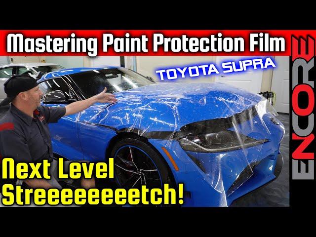 Toyota Supra Full Hood PPF  Paint Protection Film Installation Tutorial