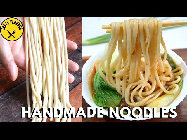 THE BEST HANDMADE NOODLE YOU'LL EVER EAT | EASY AND SIMPLE HANDMADE NOODLES RECIPE