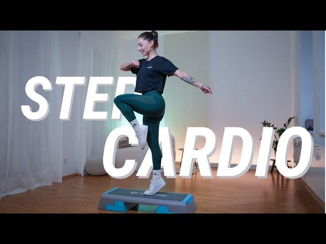 Cardio Step - Step Aerobic für Beginner | Vertical Step Einsteiger | Calorie Burn | 125bpm | 30 Min.