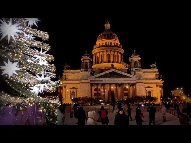 Вечерний Санкт-Петербург / Прогулка по центру города в вечернее время