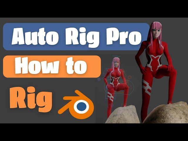 How to Rig your Character with Auto Rig Pro in 4 Minutes