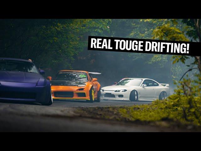 Touge Drifting at Gunsai - Japan!