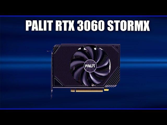 Видеокарта Palit GeForce RTX 3060 StormX (OC)