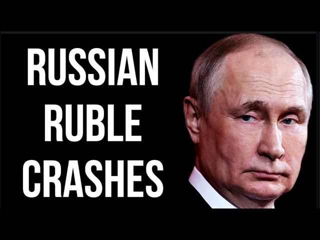 RUSSIAN Ruble Crashing