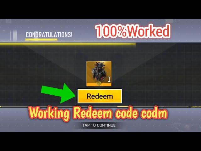 today Redeem code cod Mobile 2024 | call Of duty Mobile Redeem code | codm Redeem code Garena 2024