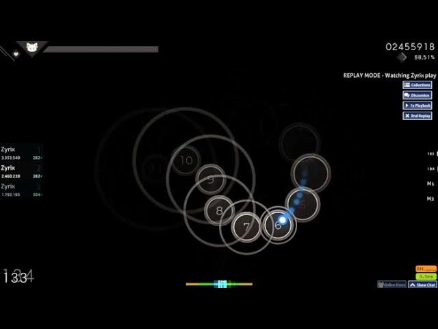 Spaced stream godmode | osu!