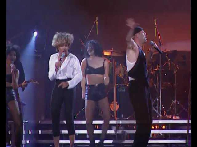 Bruce Willis duet with Tina Turner