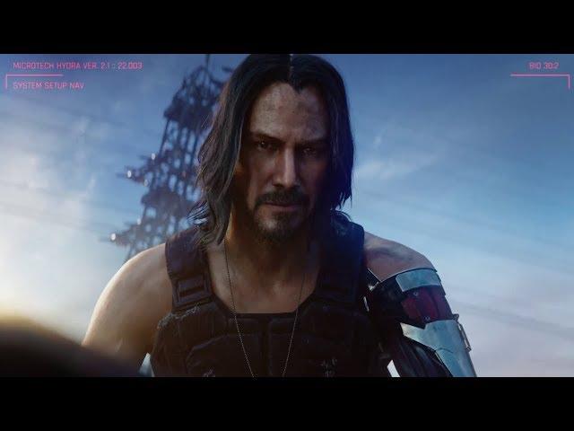 Реакция стримеров на появление Киану Ривза в Cyberpunk 2077 на E3 | Топ моменты Твич