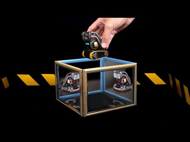ЧТО ЕСЛИ РОБОТА ANKI VECTOR ОПУСТИТЬ В ЗЕРКАЛЬНЫЙ КУБ? ИСКУССТВЕННЫЙ ИНТЕЛЛЕКТ VS СОТНИ ОТРАЖЕНИЙ!
