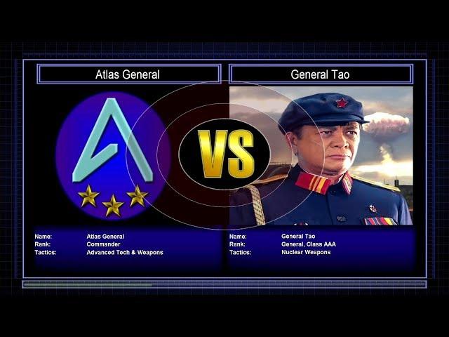 Atlas Mod Challenge Mode: Atlas General vs General Tao