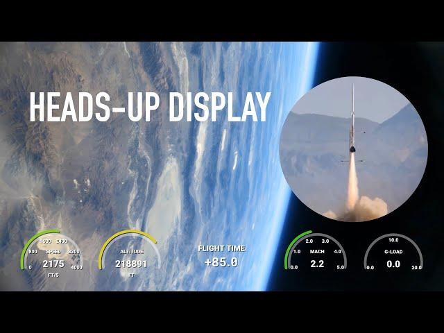 Amateur Rocket HUD to Mach 4.2 and 293,000 ft