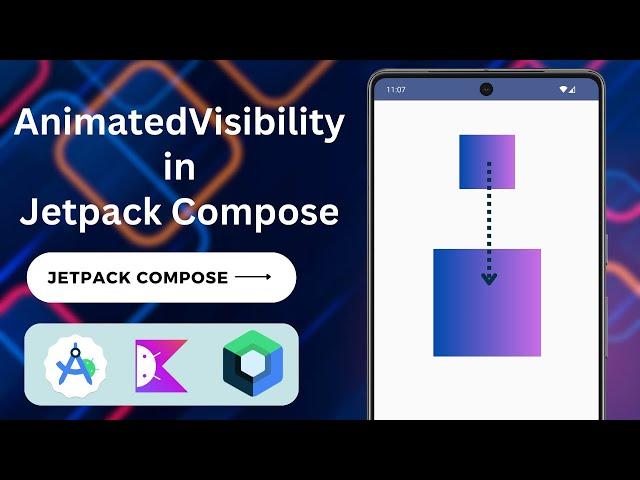 Animated Visibility in Jetpack Compose | Jetpack Compose Animation Series #JetpackCompose #android