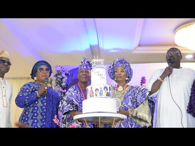 ACTRESS PEJU AJIBOYE PARENTS 80TH & 70TH BIRTHDAY PARTY RECEPTION IN IBADAN