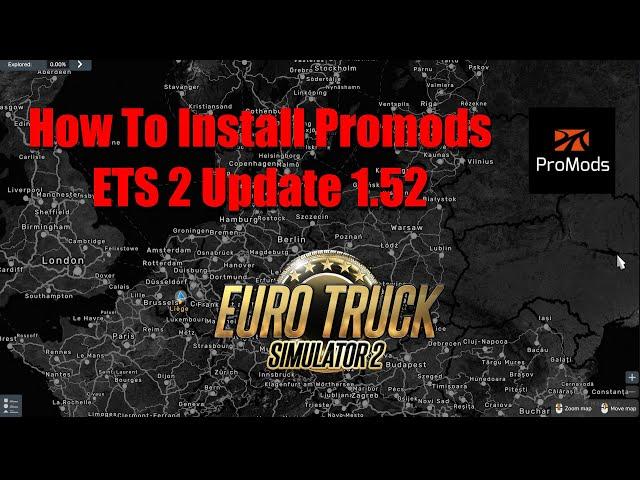 Download & Install Promods Europe, Middle East & Great Steppe V1.52