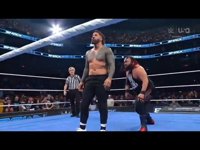 bloodline 2.0 vs jimmy uso,jey uso,sami zayn SD 1/3/24