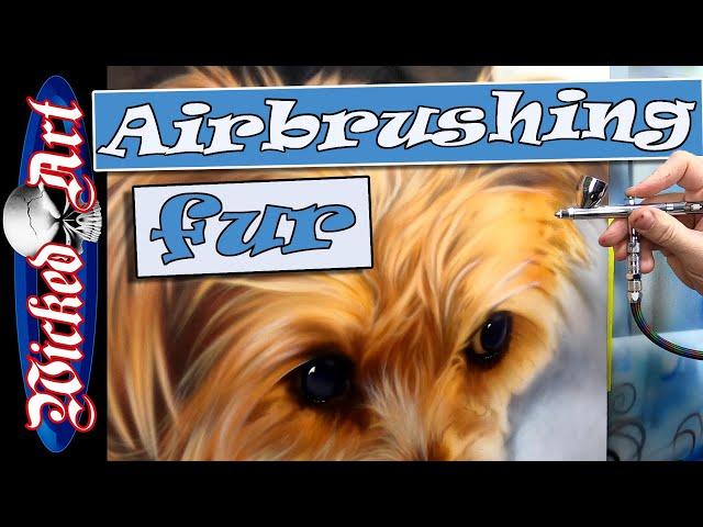 Airbrush Tutorial: Rendering Fur