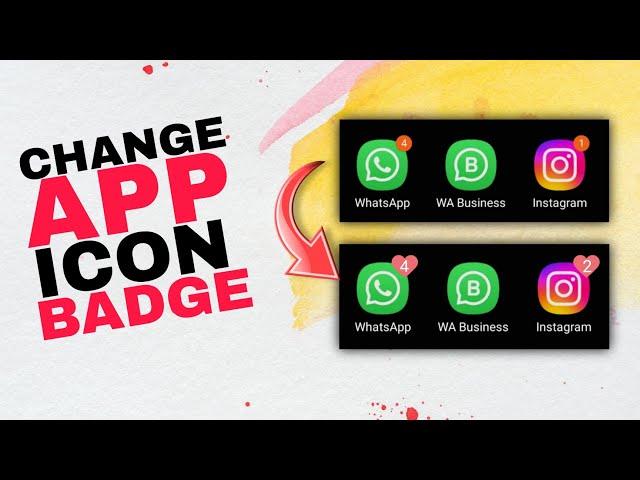 SAMSUNG's Hidden Feature You Won't Believe Exists! Change app icon badge #samsung #bivusworld