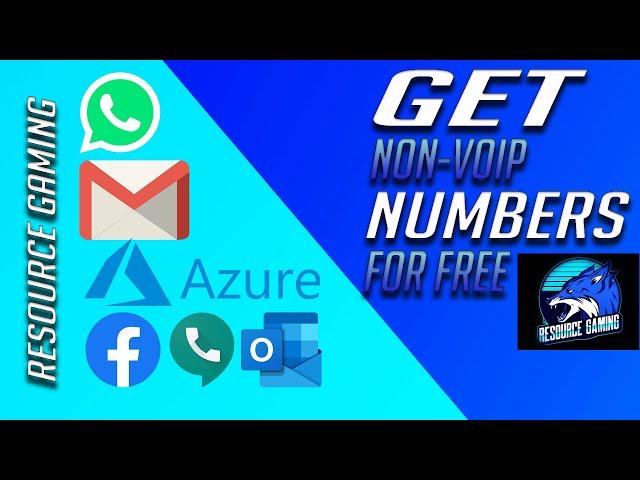 HOW TO GET NON-VIRTUAL PHONE NUMBERS - BYPASS SMS VERIFICATION