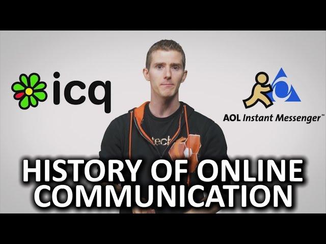 The History of Online Communication