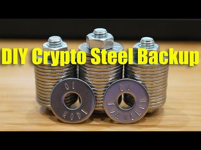 How To Make Your Own Crypto Steel Recovery Seed Backup for Only $3.35