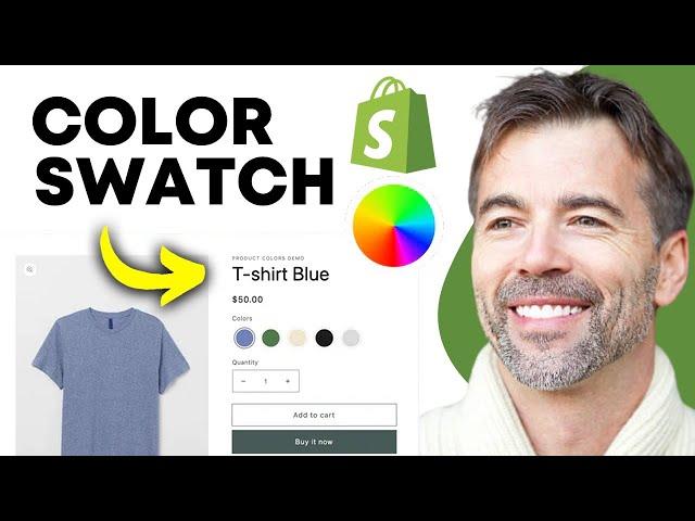 How To Add Shopify Color Swatches On Product Page (2024) EASY Tutorial