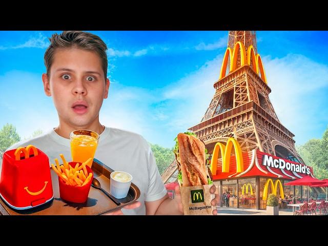 McDonald’s in FRANCE is UNIQUE!(Different CONCEPT&FOOD than in GERMANY)