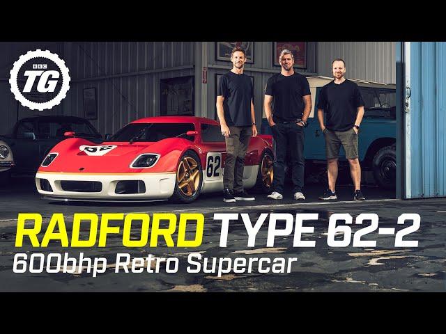 FIRST LOOK: Radford Type 62-2 – Jenson Button’s 600bhp retro supercar | Top Gear