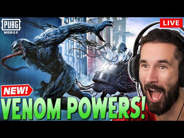 VENOM EVENT Best Gameplay! Symbiote Powers Are Crazy  PUBG MOBILE