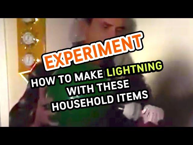 EXPERIMENT | Static electricity + lightbulb