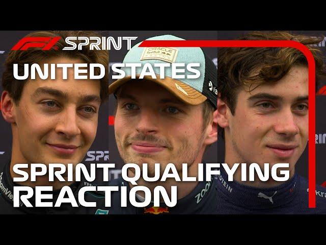 Drivers React After Sprint Qualifying | 2024 United States Grand Prix