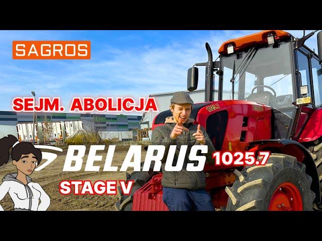 MTZ 1025 z homologacją | Reportaż z sejmu