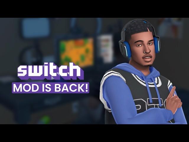 MY FAVOURITE MOD GOT UPDATED! | the sims 4 switch streaming mod