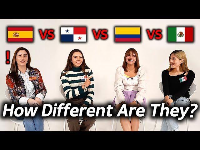 Can Spain And Latin American Countries Understand Each Other (Spain, Panama, Colombia, Mexico)