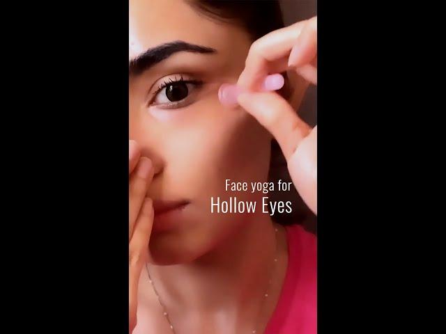#faceyoga for Under Eyes by Face Yogi Vibhuti Arora