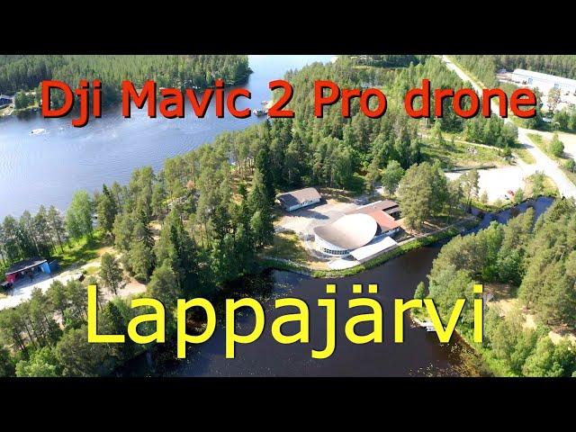 Lappajärvi Halkosaari ilmasta kuvattuna. Flight over Finland Nordic Countries