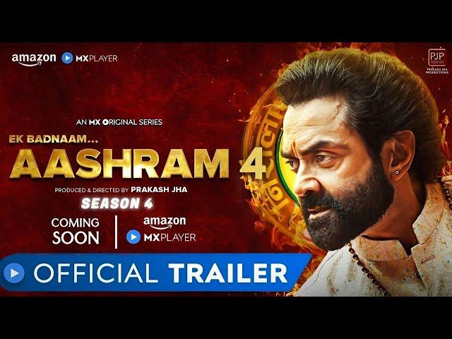 Aashram Season 4 Release Date | Aashram 4 Release Date |Aashram Season 4 Official Trailer |MX Player