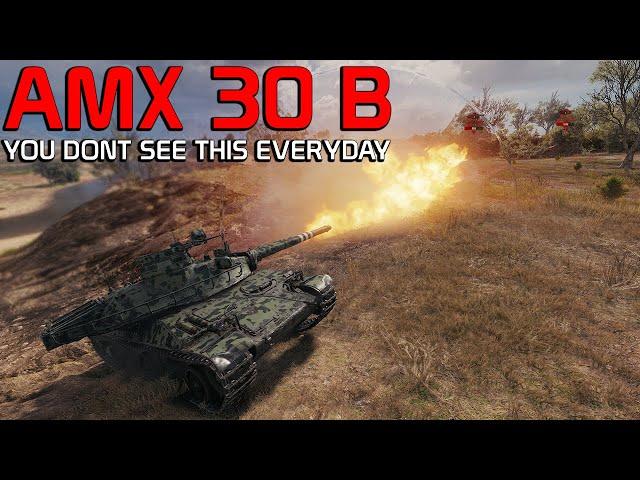 You dont see this everyday: AMX 30 B | World of Tanks