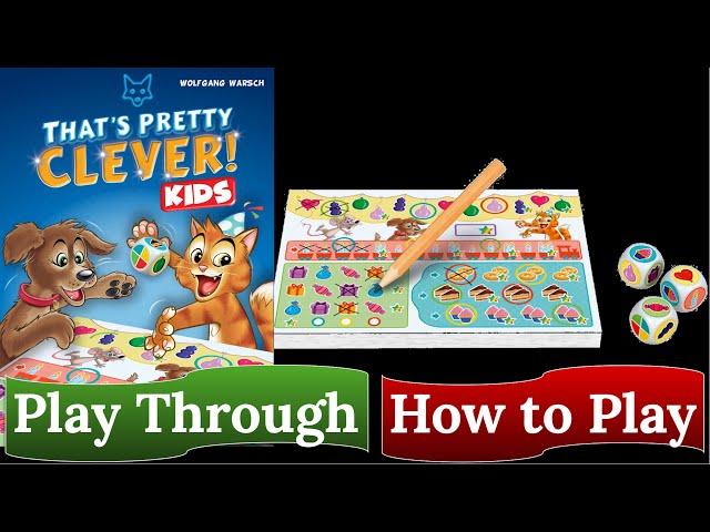 That's Pretty Clever Kids: How to Play & Play Through